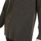 Style & Co Women's Textured Heather Long Sleeve Turtle Neck Sweater Gray Size PP