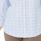 Karen Scott Women's Cotton Printed Shirt Blue Size Small