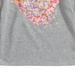 Epic Threads Toddler Girl's Heart T-Shirt  Gray Size 2T