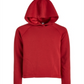 Ideology Big Girl's Solid Hoodie Red Size Large