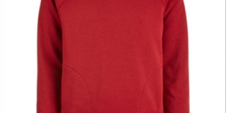 Ideology Big Girl's Solid Hoodie Red Size Large