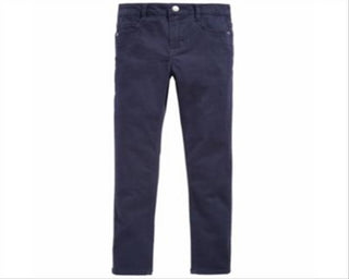 Epic Threads Big Girl's Solid Skinny Jeans  Blue Size 14