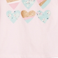 Epic Threads Toddler Girl's Heart Pattern T-Shirt  Pink Size 2T