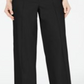Alfani Women's Wide Leg Linen Pants  Black Size 0 Petite