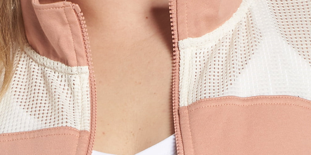 Nike Women's Mesh Jacket Color Black Pink Size 2X