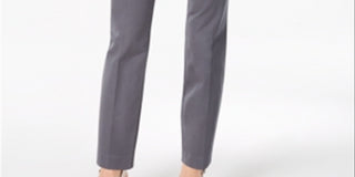 Alfani Women's Hollywood Waist Skinny Ankle Pants Yellow Size 12 Petite