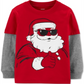 Carter's Toddler Boy's Cotton Santa Claus Thermal Top Red Size 2T