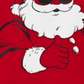 Carter's Toddler Boy's Cotton Santa Claus Thermal Top Red Size 2T