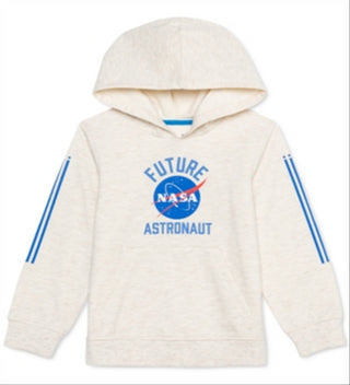 Jem Toddler Boy's Nasa Future Astronaut Hoodie Brown Size 2