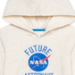 Jem Toddler Boy's Nasa Future Astronaut Hoodie Brown Size 2