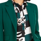 Bar III Women's One Button Blazer Bottle Green Green Size 0