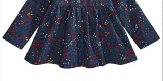 First Impressions Baby Girl's Holiday Floral Tunic T-Shirt  Black Size 24 Months