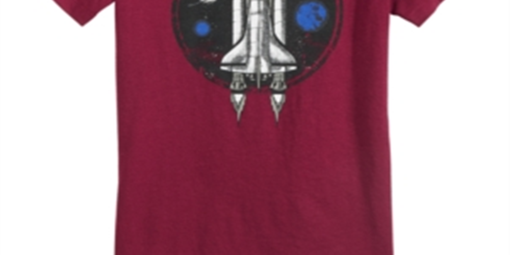 Epic Threads Little Boy's Spaceship T-Shirt Red Size 6
