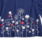 First Impressions Baby Girl's Flower Border Tunic T-Shirt Blue Size 24 Months