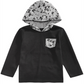 Epic Threads Toddler Boy's Colorblocked Splatter Print Thermal Knit Hooded T-Shirt Black Size 2T