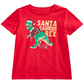 Epic Threads Toddler Boy's Santa Saurus Print T-Shirt Red Size 4