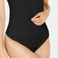 Bar III Women's Scoop Neck Sleeveless Bodysuit Top Black Size Small
