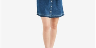 Levi's Women's Denim Shirtdress Blue Size X-Small