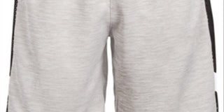 Ideology Big Boy's Mesh-Inset Shorts Gray Size Small