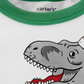 Carter's Toddler Boy's Christmas T-Rex Long Sleeve T-Shirt Green/white Multi Size 3T