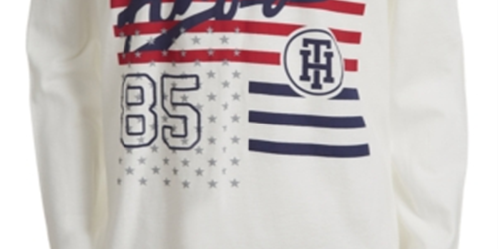Tommy Hilfiger Little Boys Dexter Logo T-Shirt White Size 5