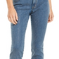 INC International Concepts Women's Embellished-Front Skinny Jeans Blue Size 0 Petite