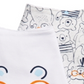 First Impressions Baby Boy's 2-Pack Bear-Print Cotton Bibs White Size Regular