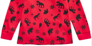 Epic Threads Toddler Boy's Dinosaur-Print Thermal T-Shirt Red Size 2