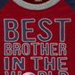 Carter's Toddler Boy's Brother-Print Cotton T-Shirt Red Size 3T SLIM
