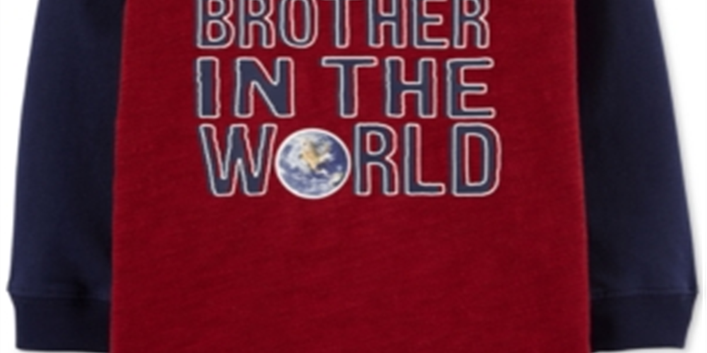 Carter's Toddler Boy's Brother-Print Cotton T-Shirt Red Size 3T SLIM