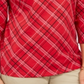 Karen Scott Women's Petite Plaid Top Red Size Petite L