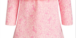 First Impressions Baby Girl's Enchanted-Print Ruffle Dress Pink Size 24MOS