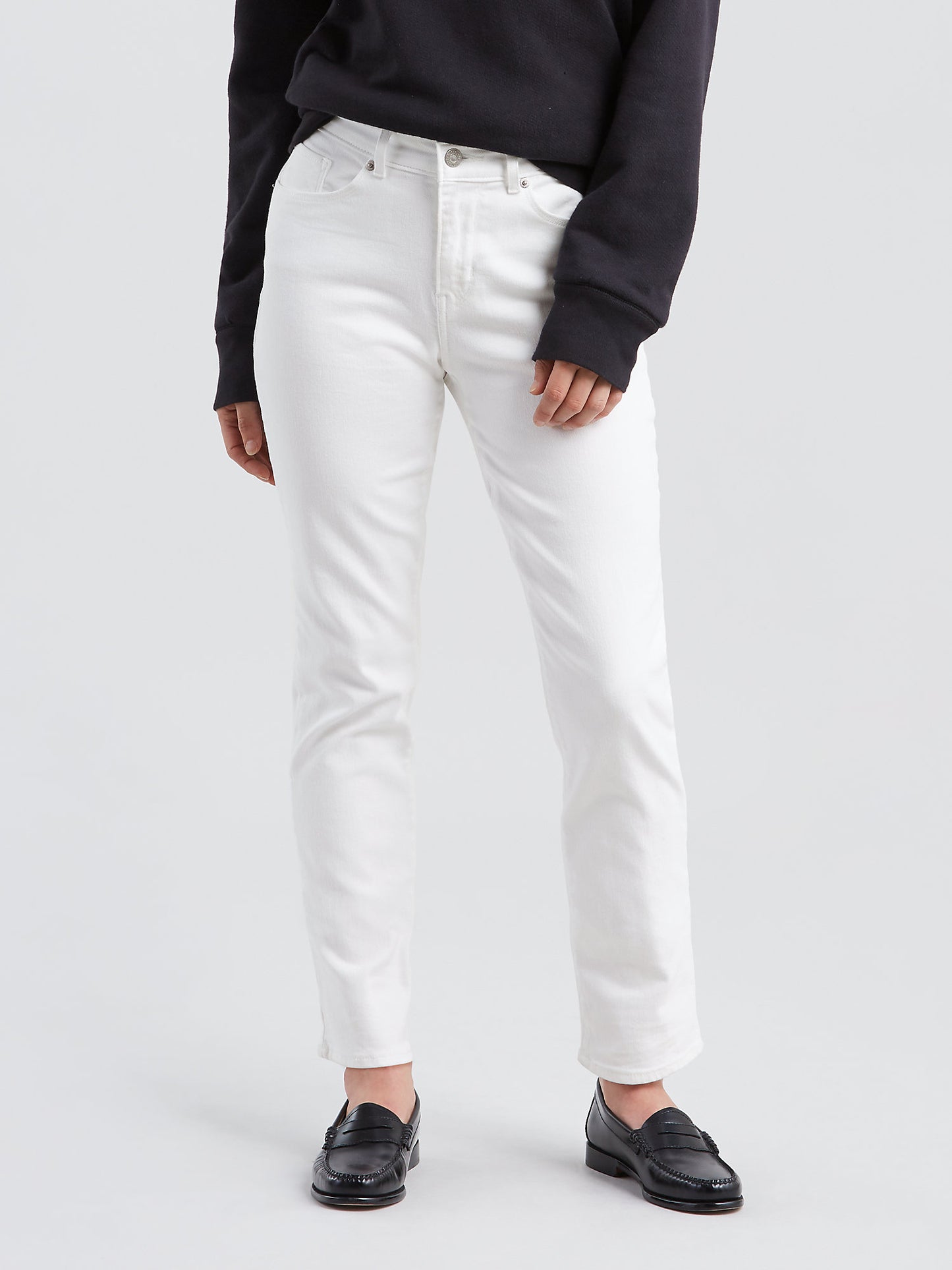 Levi's Women's Classic Straight Jeans White Size 4