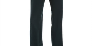 Charter Club Women's Solid Trousers Green Size 2