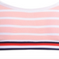Tommy Hilfiger Girl's Bralettes Crystal Rose Stripe Seamless Sports Bra Pink Size 8-10