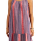 Style & Co Women's Striped Midi Dress Sunset Streaks Size Small