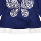 First Impressions Baby Girl's Cotton Butterfly T-Shirt Blue Size 6-9 Months