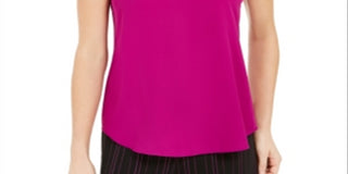Bar III Women's Scoop Neck Camisole Pink Size Small