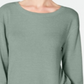 INC International Concepts Women's Tunnel Strap Long Sleeves Tunic Sweater Green Size Small