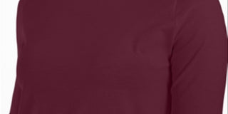 Charter Club Women's Supima Cotton Mock Neck Top White Size Medium