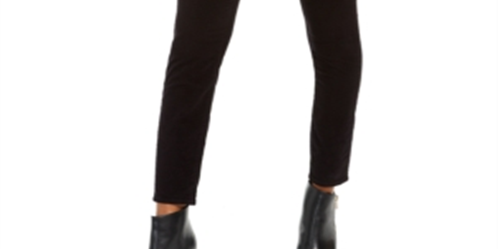 Articles of Society Women's Hilary Velvet High Rise Jeans Black Size 28