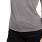Maison Jules Women's 3/4 Sleeve Solid T-Shirt Gray Size Small
