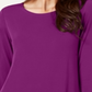 Alfani Women's Swing Scoop Neck Top Purple Size X-Large