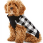 Charter Club Women's Check Print Dog Family Sweater White Size X-Small