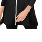 Alfani Women's Piped Tunic Black Size Petite Small