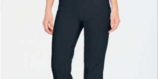 Charter Club Women's Chelsea Pull on Tummy Control Capris Blue Size 4