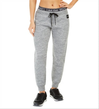 Calvin Klein Women's Performance Layered Look Joggers Gray Size X-Large