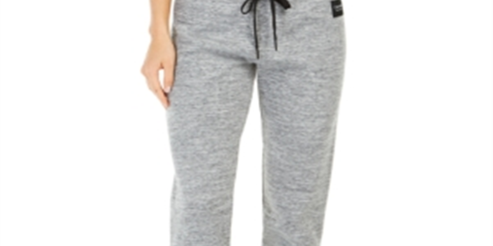 Calvin Klein Women's Performance Layered Look Joggers Gray Size X-Large