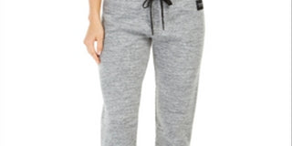 Calvin Klein Women's Performance Layered Look Joggers Gray Size X-Large