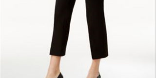 Alfani Women's Evening Cropped Pants Black Size 8 Petite